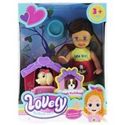 Resim Lovely Mini Bebek Evcil Hayvan ve Kulübesi 