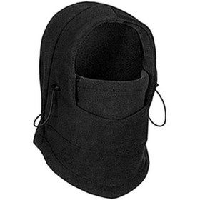 Resim Termal Tam Yüz Motosiklet Balaklava Siyah 