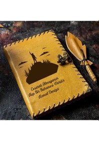 Resim Cesareti Olmayanın Bahanesi Vardır Deri Defter 