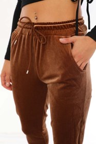Resim moda bizimle Kadife Eşofman Altı 