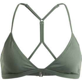 Resim Roxy Pro The Cut Back Fixedtri Kadın Yeşil Bikini Üst 