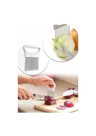 Resim Onion Cutter Soğan Tutucu Ve Dilimleyici Aparat Asorti Karışık 