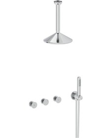 Resim VitrA A42777 Lıquıd Ankastre Duş Seti Krom 