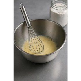 Resim Çelik Küçük Yumurta Çırpıcı 14 cm 