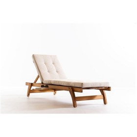 Resim Nuano Consept Shine Şezlong - Minderli - Kahverengi 