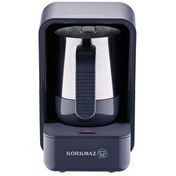 Resim Korkmaz A863-01 Moderna Gri Satin Kahve Makinesi 
