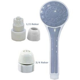 Resim Plasyay Plastik Duş Başlığı Ve Rekor Seti Çok Renkli 