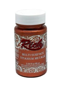 Resim Rich Multi Surface Titanium Metalik Boya 90 Cc. 2534 Bakır 