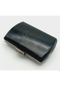 Resim Angel Çanta Aksesuar Abiye Çanta Kalıbı Oval Kenar Füme Metal 