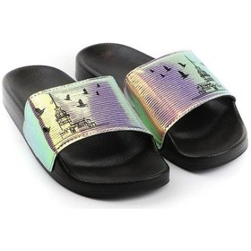 Resim Gezer Yazlık Kadın Terlik (554652775) Bronz 