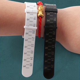 Resim 1 Adet Plastik Bileklik Ölçüm Aracı Bileklik Boyutlandırma Kemer Ölçüm Aracı Bileklik Ölçüm Yüzüğü Elverişli Ölçüm Aracı Bilek Boyutu Ölçüm Aracı Bilezik Bilezik Takı Kemer Yapımı Için 