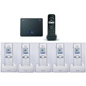 Resim Gigaset AS690 IP 6 Dahili Swissvoice Kablosuz Telefon Santrali 