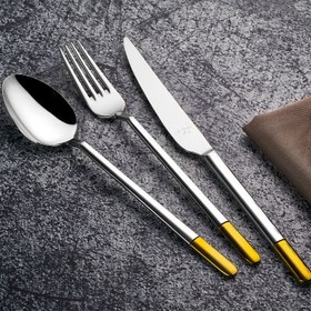 Resim Aryıldız Le-select Prestige Plus 89 Parça 12 Kişilik Çatal Kaşık Bıçak 