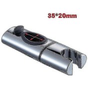 Resim Evrensel El Duşu Duvar Aparatı İçin Duş Başlığı Tutucusu 23 Mm Oval Boru 