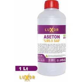 Resim Luxor Kimya Saf Aseton 1 L 
