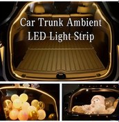 Resim Sunshine011 Pembe 4 Metre Cok Renkli Araba Bagaj Led Isik Seridi Tüm Araba Modelleri Icin Universal 