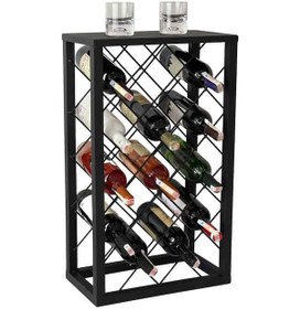 Resim Metal Şaraplık Şarap Standı Metal Stand 6007 (518828912) 