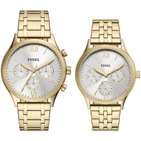 Resim Fossil FBQ2899SET Erkek Kol Saati ve Kadın Kol Saati 
