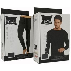 Resim Erkek Siyah Termal Takım Alt-üst 001 