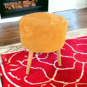 Resim T.İpekli Puf Berjer Koltuk Çay Seti Makyaj Masası Oturak Tekli Berjer 