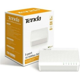 Resim Tenda S105 5 Port 10/100 Plastik Kasa Switch 