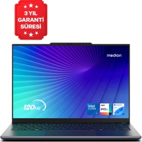 Resim Medion Signium 14 S1 MD600002 Intel Core 5 120U 16GB Ram 512GB SSD 14" OLED W11H Dizüstü Bilgisayar 