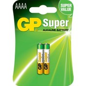 Resim 2'li 25A Alkalin AAAA İncenin İncesi Pil (GP25A-U2) 