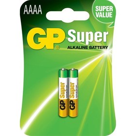 Resim 2'li 25A Alkalin AAAA İncenin İncesi Pil (GP25A-U2) 