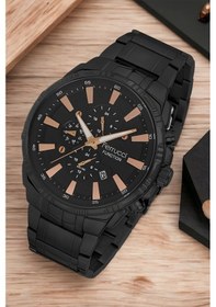 Resim Ferrucci Fcf.13144fm.01 Siyah-rose Function Aktif 3 Atm Erkek Kol Saati Bileklik Sdfer113 Siyah 