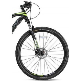 Resim Zoom Vaxa 32 Air 27,5" Jant Havalı Gidondan Kilitli Bisiklet Maşası 1-1/8 Qr Maşa Magnezyum Bacak Siyah 