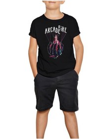 Resim Arcade Fire Hand Siyah Çocuk Tişört Siyah 