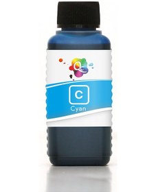 Resim QC Canon Pixus MP10 Uyumlu Yazıcı Mürekkebi 100ml C Cyan Mavi Dye 