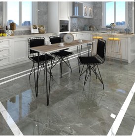 Resim Knsz masa sandalye takımı hem75mazlum crdsyh 120*040 sm 3 sandalye syhsyh sırt minderli 