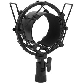 Resim Yaozixa Mikrofon Sarsıntı Direnci Tutucu 55-65mm, Alüminyum Alloy, Ses Kaydı Ve Canlı Yayın İçin Gürbüz Destek, Titreşim Ve Gürültü Engeli 