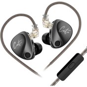 Resim KZ Castor Bass Version In Ear Monitör HiFi IEM Kulak İçi Kulaklık (Mikrofonlu) 