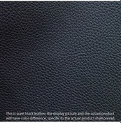 Resim Kendinden Yapışkanlı Yapışkanlı Onarım Deri Kanepeler, Deri Masa Ve Sandalyeler Pure Black 30x100cm 