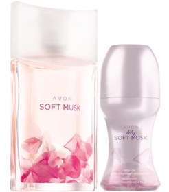 Resim Avon Soft Musk Kadın Parfüm Ve Soft Musk Lily Rollon Set 