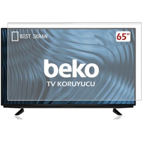 Resim Bestekran Beko Uyumlu B65 B 880 B Tv Ekran Koruyucu - Beko Uyumlu 65" İnç Ekran Koruyucu B65B880B 