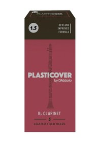 Resim Rico Rrp05bcl150 Plasticover Bb Klarnet Kamışı No: 1.5 Profesyonel/eğitim - 5'li Paket Plastik Kaplama, Neme Dayanıklı Ve Parlak Ton 