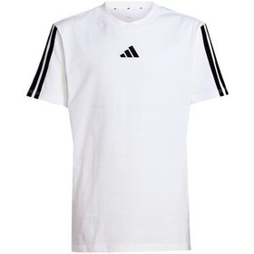 Resim Adidas Çocuk Beyaz T-shirt J 3s Tee 160 Jd6488 Whıte/black Beyaz 