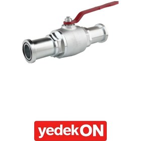 Resim Hidrolik SAE 6000 Flanşlı 2 Yollu Tam Geçişli Küresel Vanalar 