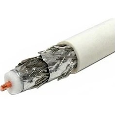 Resim Temka RG6U4 Trishield Çift Folyo Anten Kablosu 