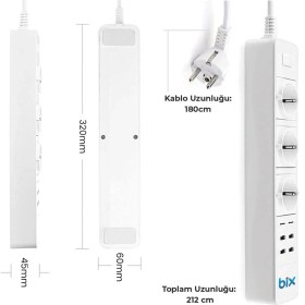 Resim Aydogan's Vtn Bp-01 Wifi Yüksek Akım Korumalı Hızlı Şarj Özellikli Akıllı Priz 
