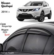 Resim Nissan Qashqai 2014 Sonrası 4 Lü Mugen Cam Rüzgarlığı 