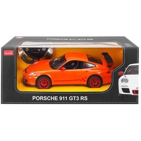 Resim 1:14 Porsche GT3 RS Uzaktan Kumandalı Işıklı Araba - Turuncu 