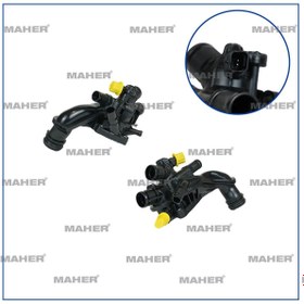 Resim MAHER Termostat Gövdesı 207 / 208 / 308 / 508 / Rcz / C4 / C5 / Rcz 07= 1,6ı 16v Epc6 -ep6 Mhr-32871 