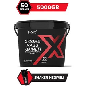 Resim Mass Gainer 5 Kg Çikolata Aromalı Karbonhidrat Tozu + Shaker 