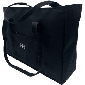 Resim Differ Studio Siyah Su Geçirmez Siyah Iç Çantalı Plaj/kol/omuz/spor Çantası 