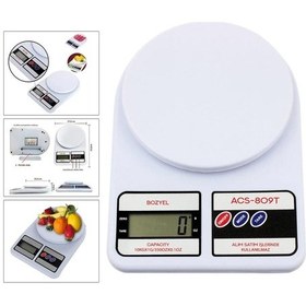 Resim Dijital Mutfak Terazisi Pilli 10kg Bozyel Acs-809t 