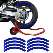Resim Gogo Michelin 3d Lastik Yanak Yazısı Mavi 